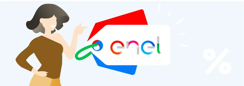 Bolletta Enel aperta sulla prima pagina con il codice cliente a 9 cifre evidenziato