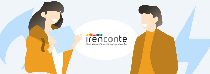 Schermata dell'area clienti IrenYou con il saldo punti del programma Iren Con Te