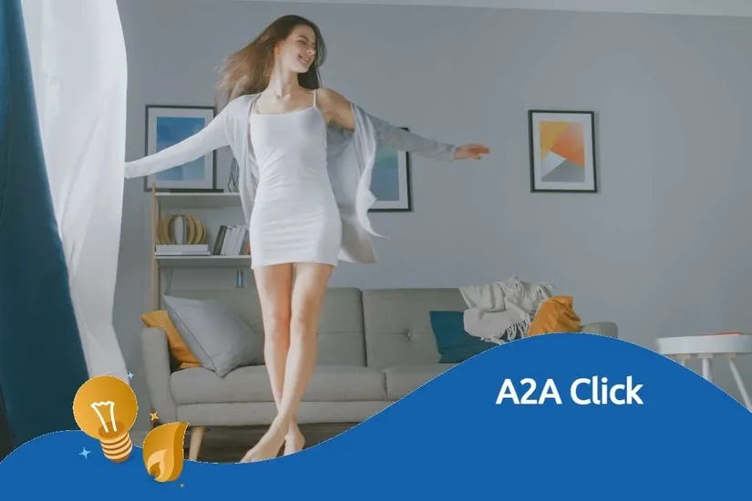 Bolletta luce e gas A2A Energia, simbolo dell'offerta storica A2A Click