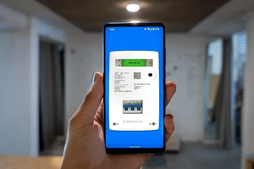 Schema della comunicazione Chain 2 tra contatore Open Meter e dispositivo utente in casa