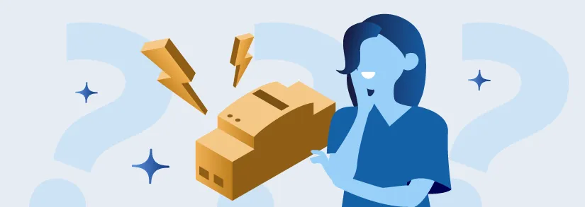Vecchio contascatti meccanico collegato a un contatore tradizionale: simbolo della tecnologia di monitoraggio pre-smart