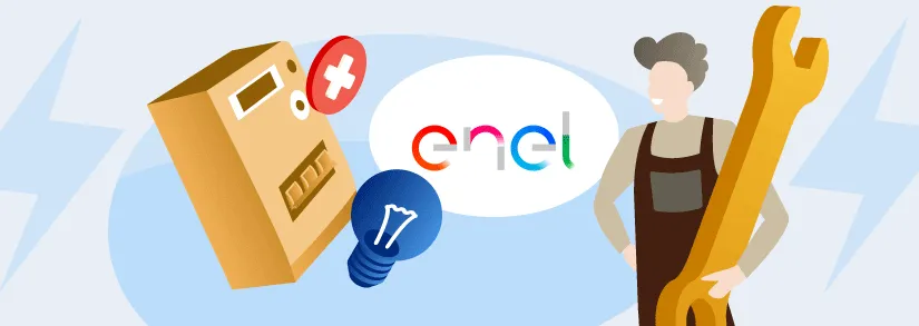 Cliente che firma il modulo di recesso per annullare la richiesta di allaccio Enel
