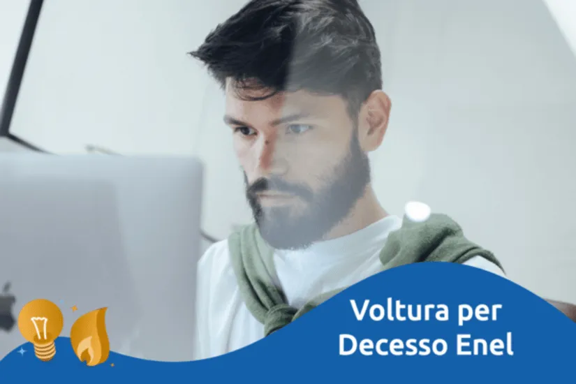 Documenti e bolletta sul tavolo, simbolo della voltura del contratto luce o gas dopo un decesso