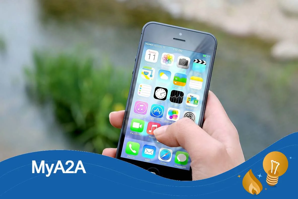App MyA2A su smartphone, simbolo della gestione digitale del contratto A2A