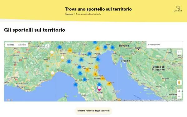 Sportelli Hera nelle vicinanze